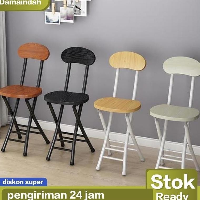 Kursi Lipat / Kursi Makan / Kursi Lipat Portable / Kursi Makan Lipat / Kursi Makan Kayu / Kursi Kayu