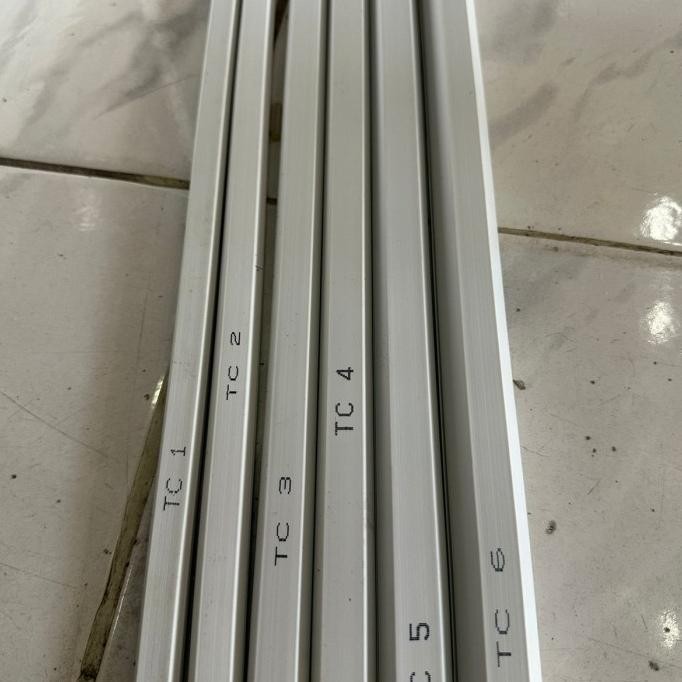 ___] Kabel Dak Putih / Kabel Duct PVC / Penutup Kabel / Kabel Protektor ISA