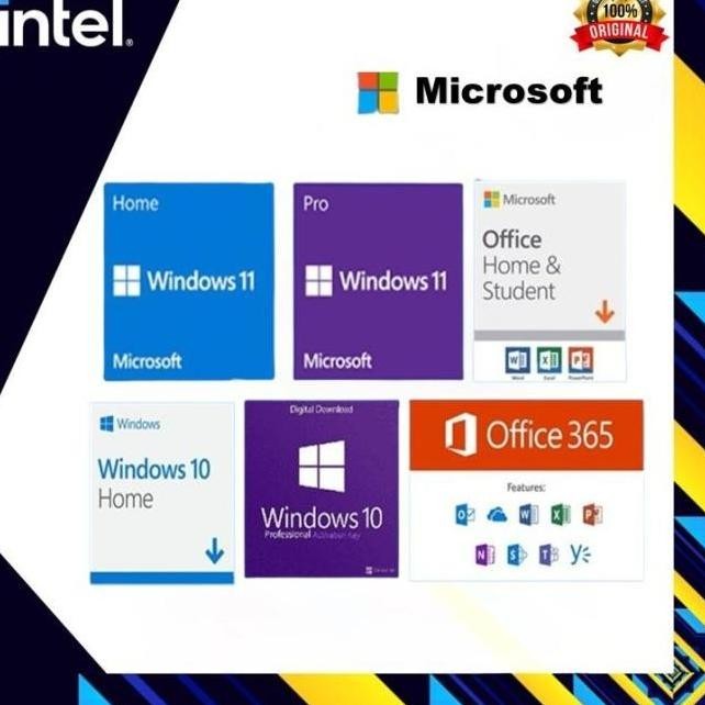Windows 10 HOME / Windows 10 PRO / Windows 11 HOME / WIndows 11 PRO / OHS / OFF 365 ORI