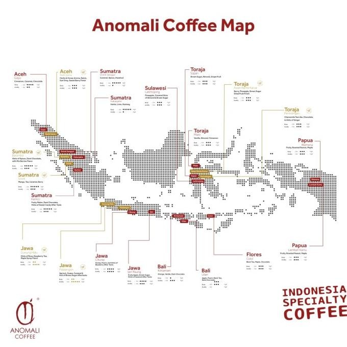 

Anomali Coffee Biji Kopi Sumatra Dolok Sanggul 1Kg LS