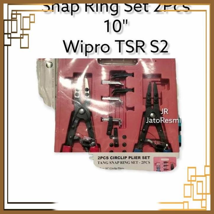 [JTR] TANG SNAP RING SET 2PCS TSR S2 10" WIPRO