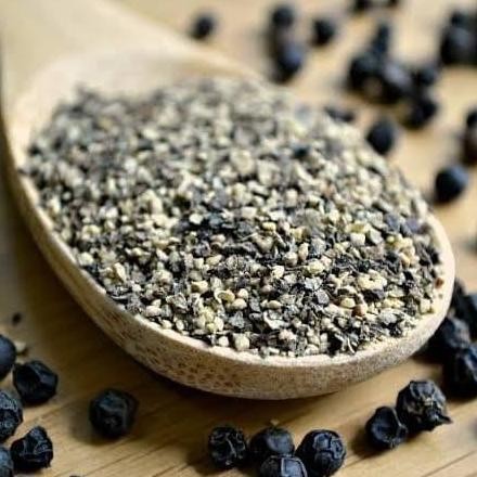 

><><><] Black Pepper Crushed 500gram / Lada hitam kasar / merica cacah