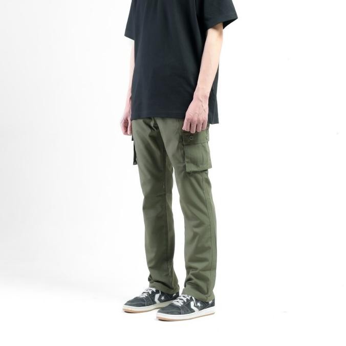 Berkualitas Hammerstout Celana Panjang Cargo Olive Combat Slim Olive Cargo