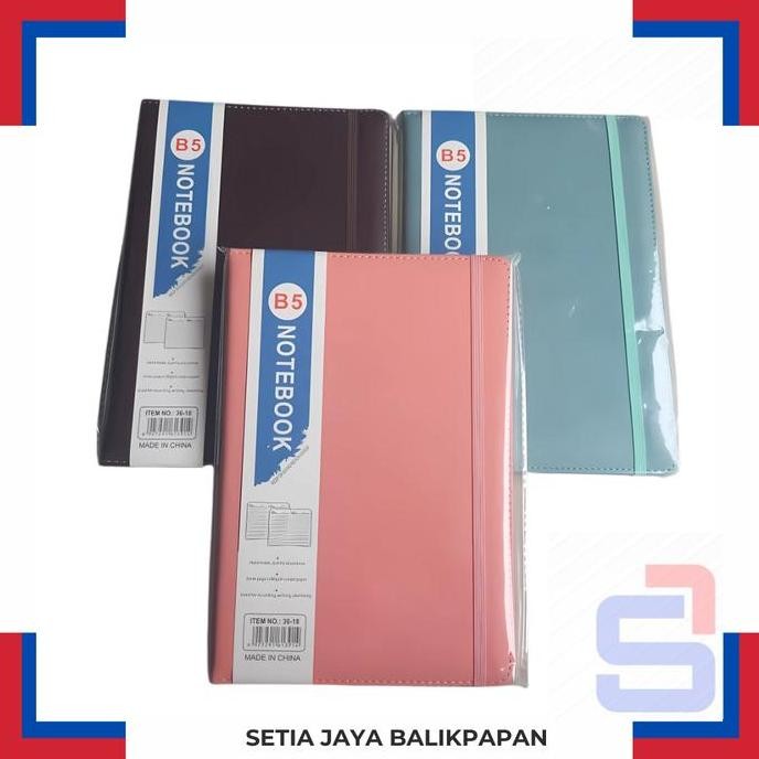 

#####] Note book B5 bertali warna
