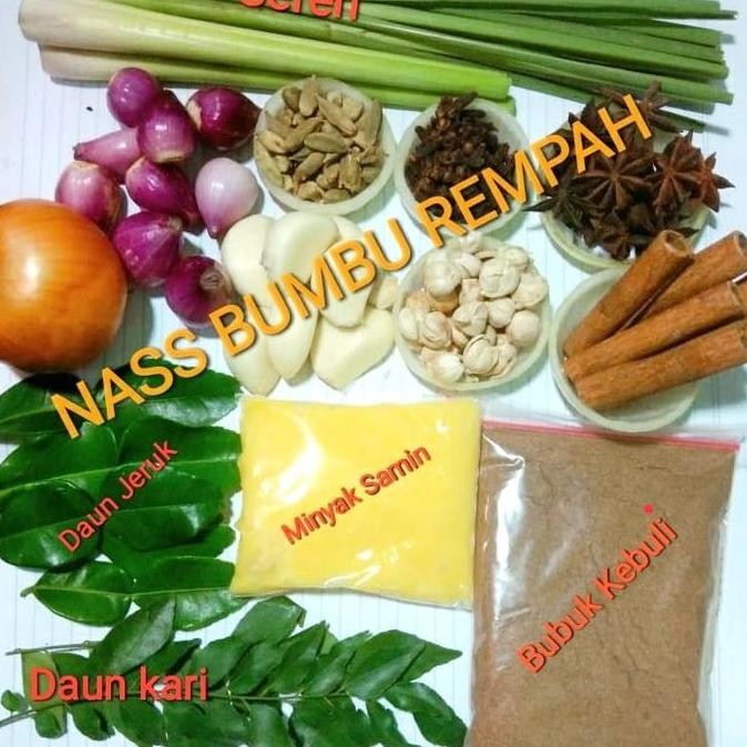 

EXP LAMA BUMBU NASI KEBULI/KOMPLIT MINYAK SAMIN/BOMBAY DLL
