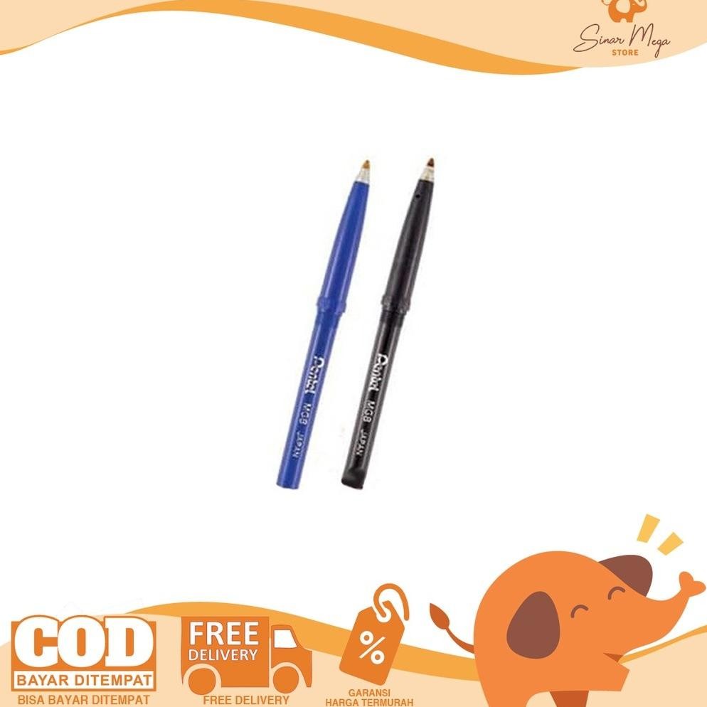 

fgh-56 ss-64 Pentel Refill MG8 TR400 Rolling Writer Pen 0.8mm Termurah Premium