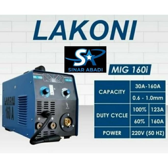 Mesin Las Mig Mma 160I Lakoni Mig160I New Stok