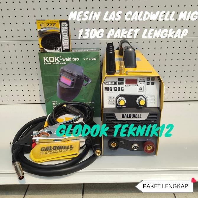 Mesin Las Caldwell Mig 130 G / Trafo Las Caldwell / Mig 130G Caldwell New Stok