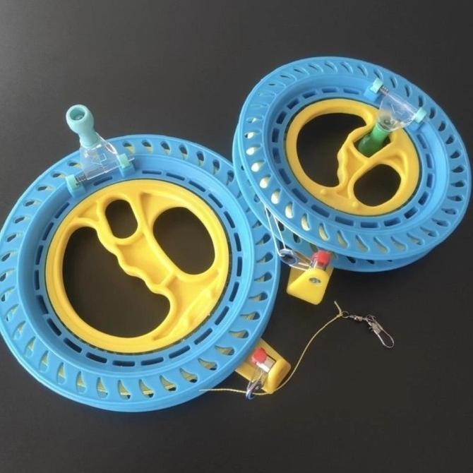 16CM katrol Gulungan Senar Pancing Katrol Ikan Joran Gulungan Senar