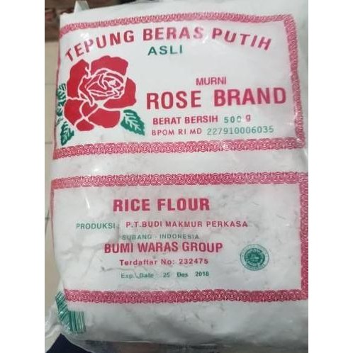 

Terlaris Tepung Beras Rosebrand 500 Gr
