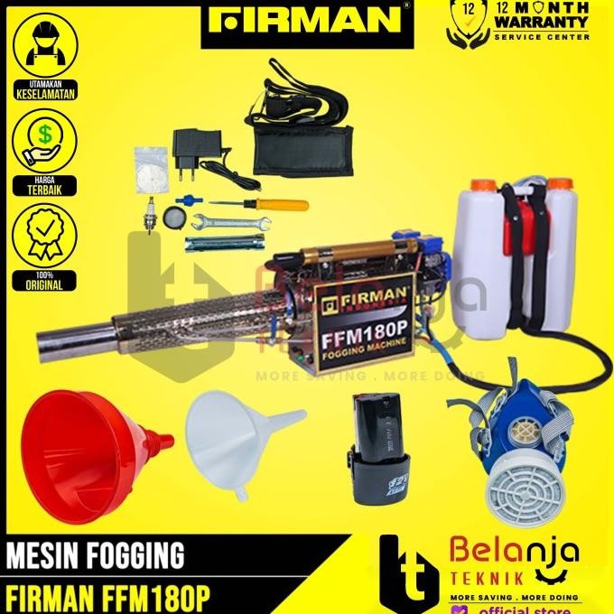 Baru Fogging Bensin Firman FFM 180P Mesin Pengasapan Nyamuk FFM180P FFM 180 P Fogger