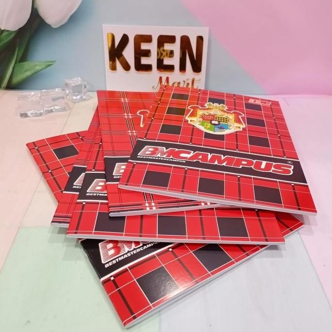 

SALE! (10PC) BUKU TULIS KAMPUS MEREK BMC ISI 50 LEMBAR PANJANG BESAR PAPER