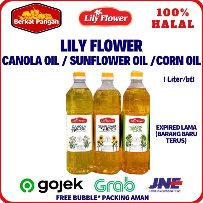 

EXP LAMA LILY FLOWER OIL 1 LITER CANOLA OIL / CORN OIL / SUN FLOWER OIL