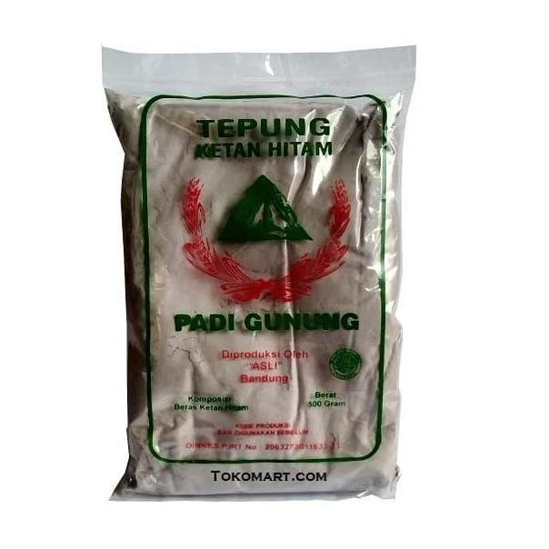 

Terlaris Tepung Ketan Hitam Padi Gunung 500 Gr