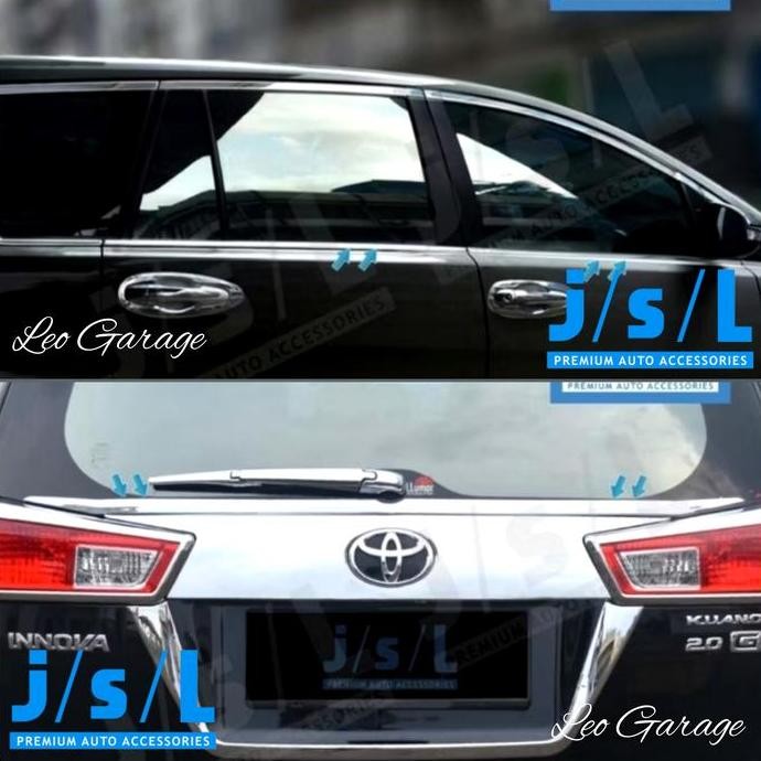 TERBARU - ALL NEW INNOVA REBORN 2016 2018 2021 2023 2024 LIST KACA BELAKANG SAMPING SIDE REAR LIST W