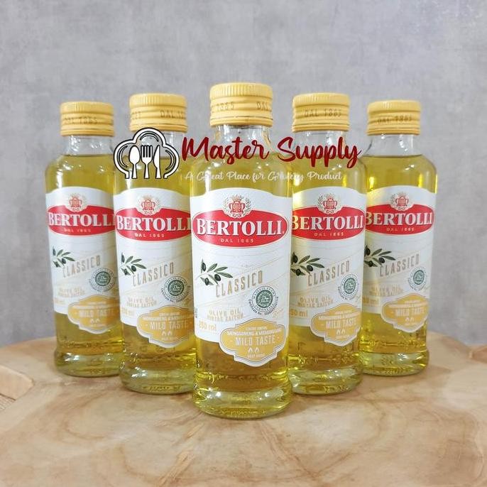 

EXP LAMA BERTOLLI CLASSICO OLIVE OIL 250 ML / MINYAK ZAITUN / MINYAK GORENG