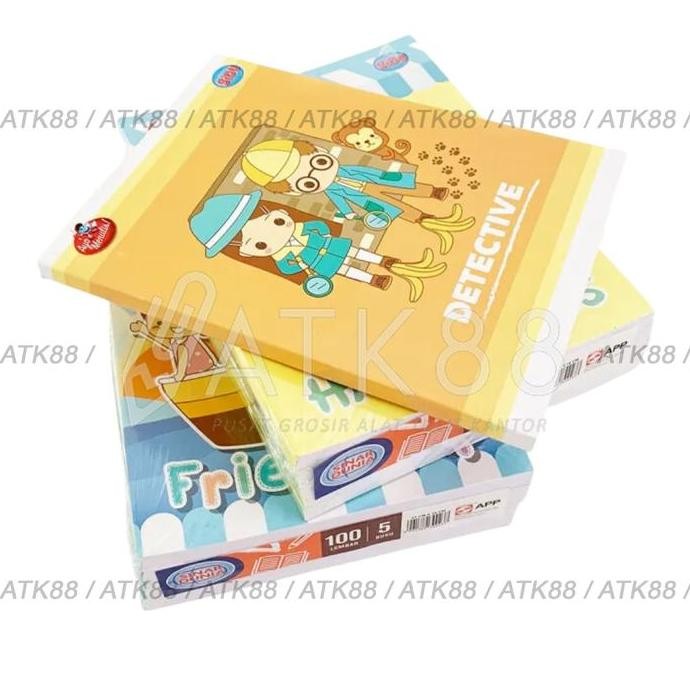 

SALE! BUKU TULIS SIDU SINAR DUNIA 100 LEMBAR PAK ISI 5 BUKU