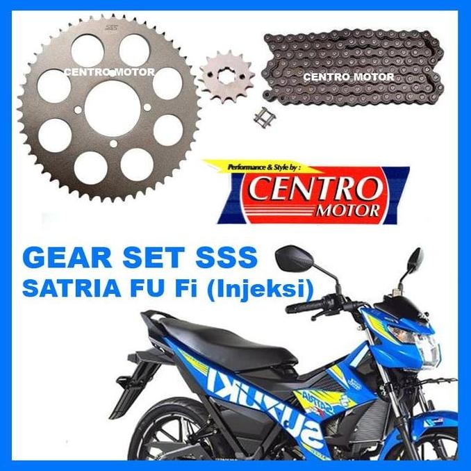 GEAR SET SSS SATRIA FU FI (INJEKSI) GEAR SSS SATRIA FU INJEKSI