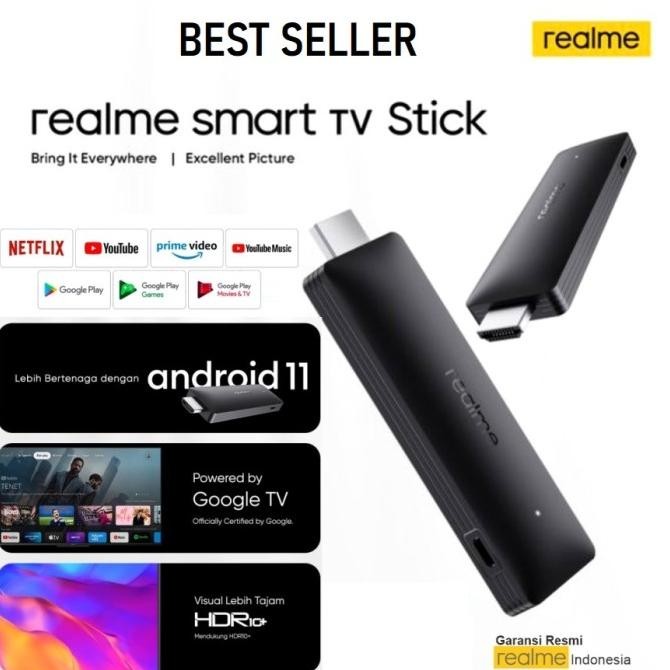 Realme Smart TV Stick Google Android TV 11 HDR10+