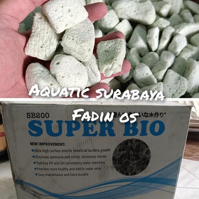 TERBARU - Bio Cristal Cristal bio Japanese filter 1kg Media filter