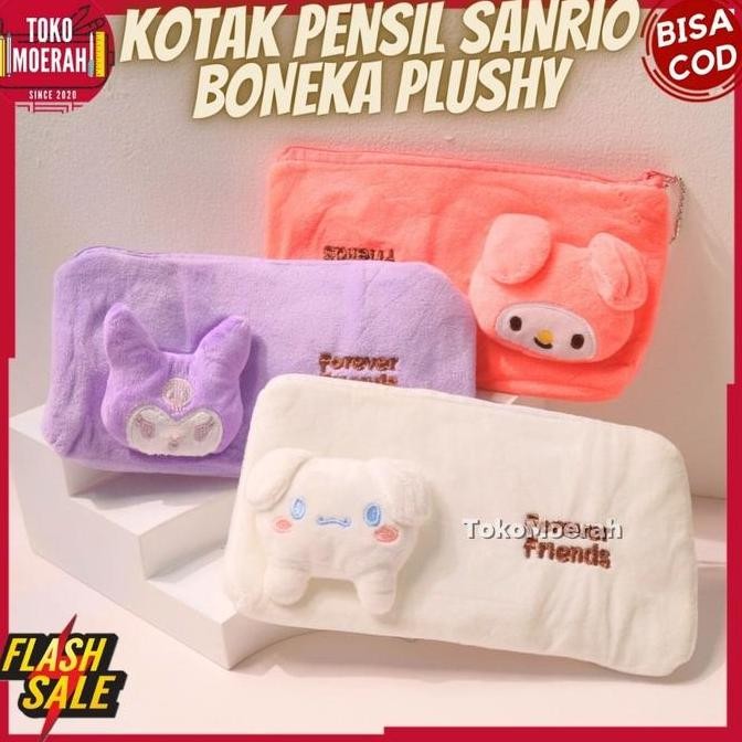 

ASB KOTAK PENSIL SANRIO BONEKA PLUSHY TEMPAT PENSIL PLUSHY BONEKA SANRIO LUCU UNIK IMUT