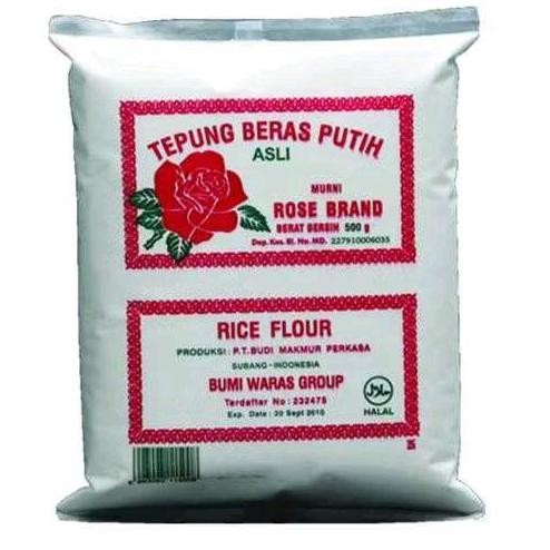

Terlaris Tepung Beras Rose Brand 500Gr