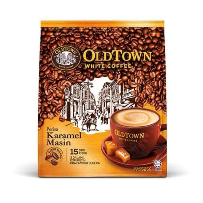

ready stock coffee old Town salted caramel Malaysia