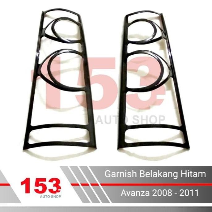 Garnish Belakang Hitam Avanza/Xenia 2008 - 2011
