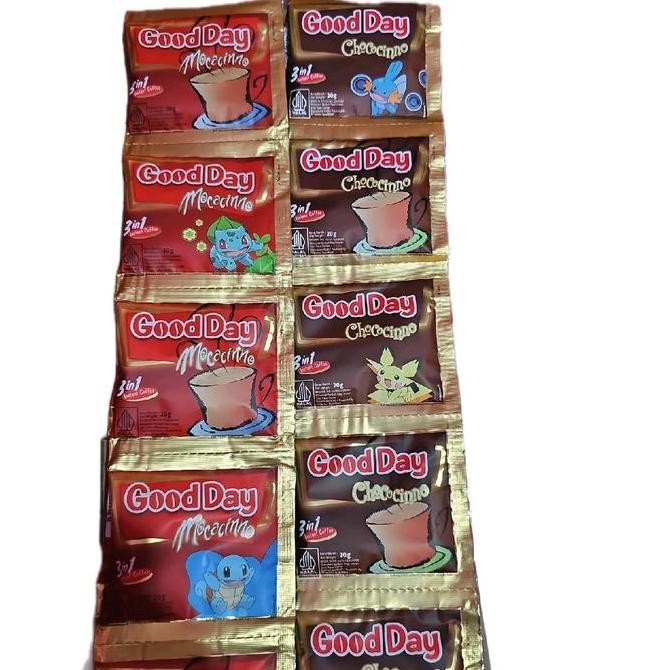 

ready stock Good day mocacino merah en coklat dpt 2rcg