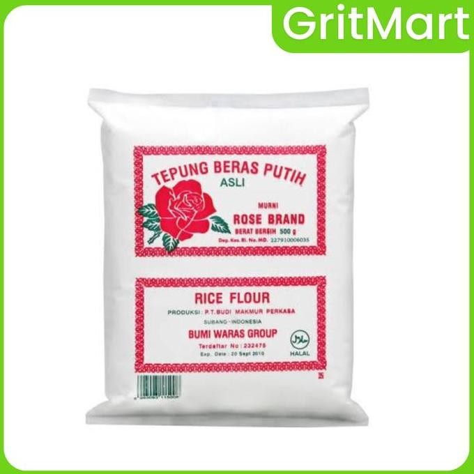 

Terlaris Tepung Beras Putih Rose Brand 500 Gr I Lembut, Autentik, Kualitas Top