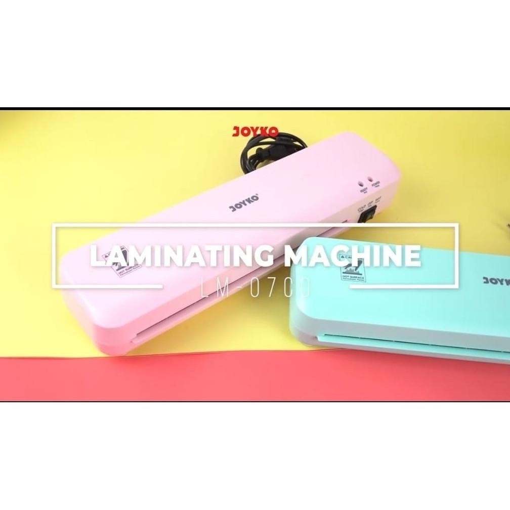 

COD ew-45 Mesin Laminating Joyko LM07 CO ukuran A4 & F4 Color / Laminator Low Watt LM-07CO Termurah Berkualitas