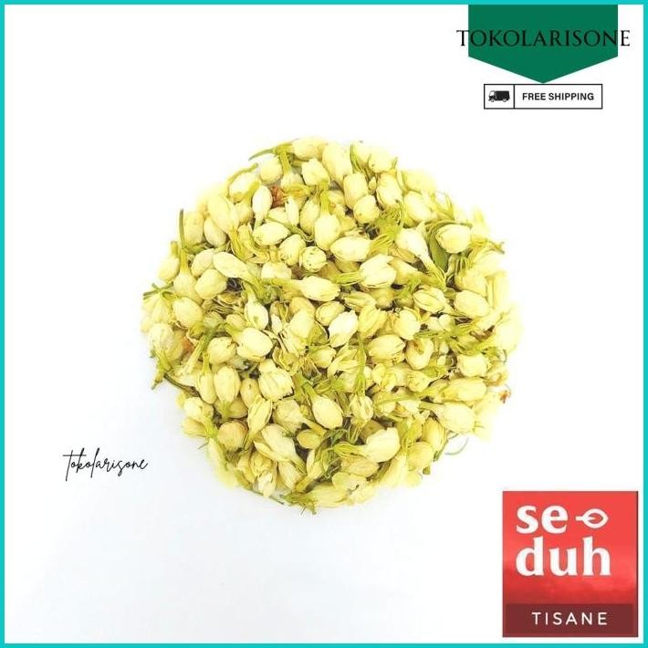 

SEDUH - TEH BUNGA MELATI / DRIED JASMINE FLOWER TEA TISANE 50 GRAM