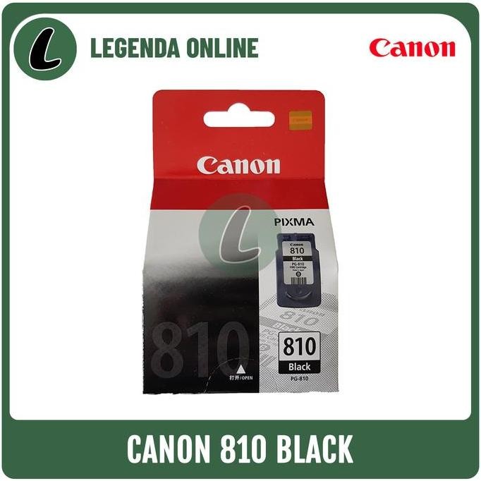TERBARU - Cartridge Canon 810 PG-810 Black Tinta Original (untuk iP2770/MP287)
