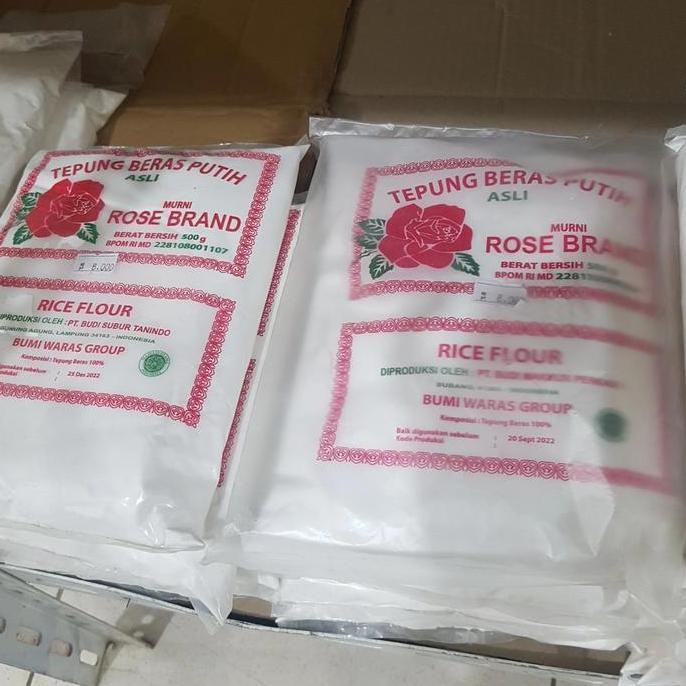 

Terlaris Tepung Beras Rose Brand 500 Gram