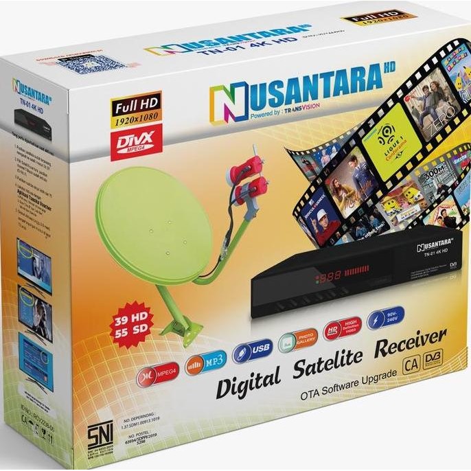 TERMURAH - Receiver Nusantara HD