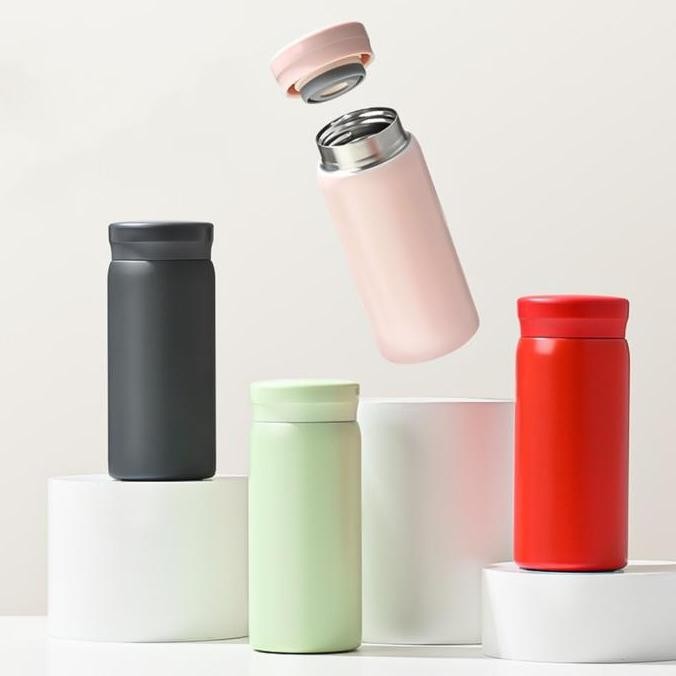 Tumbler pocket mini 200ml stainless 304 tahan panas dan dingin aman Bottle fashion classic japan Bot