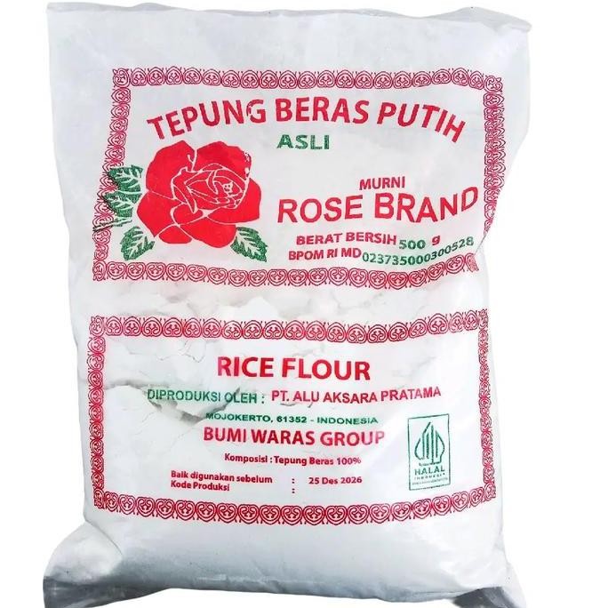 

Terlaris Tepung Serba Guna Cap Mawar Murni Rose Brand - Tepung Beras Putih - Food, Wijen, Baking, Tebu, Selai, Kembang, Garing, Flag, Etawa, Bagus