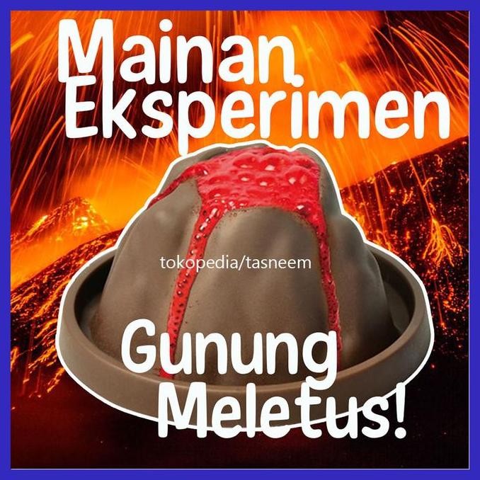 baru  Mainan Edukasi Gunung Meletus, Mainan Anak Cowok Mainan Anak Perempuan