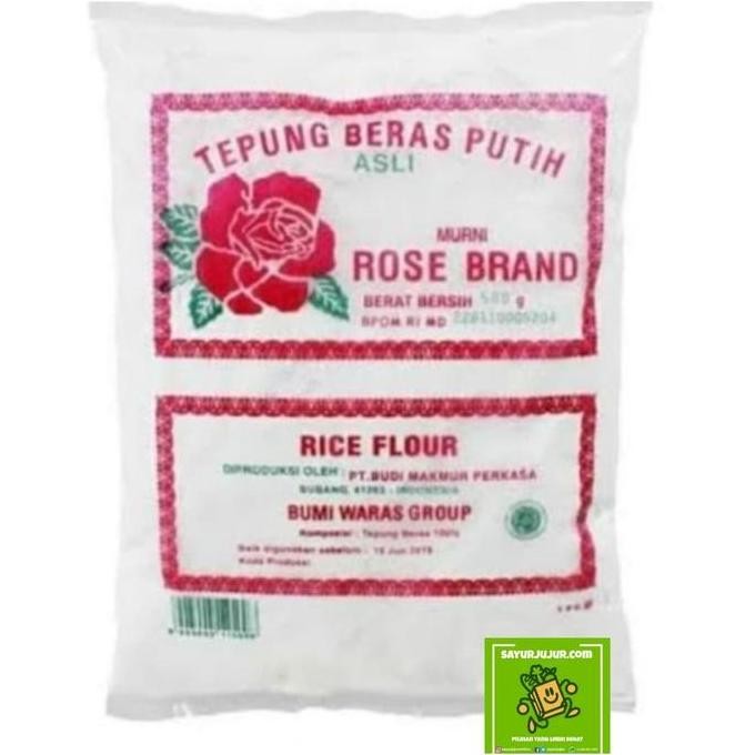 

Terlaris Tepung Beras Rose Brand 500 Gr