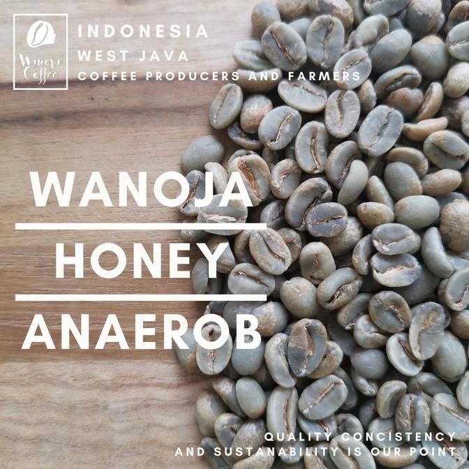 

ready stock Green Bean Arabica Honey Anaerob Jawa Barat Kamojang