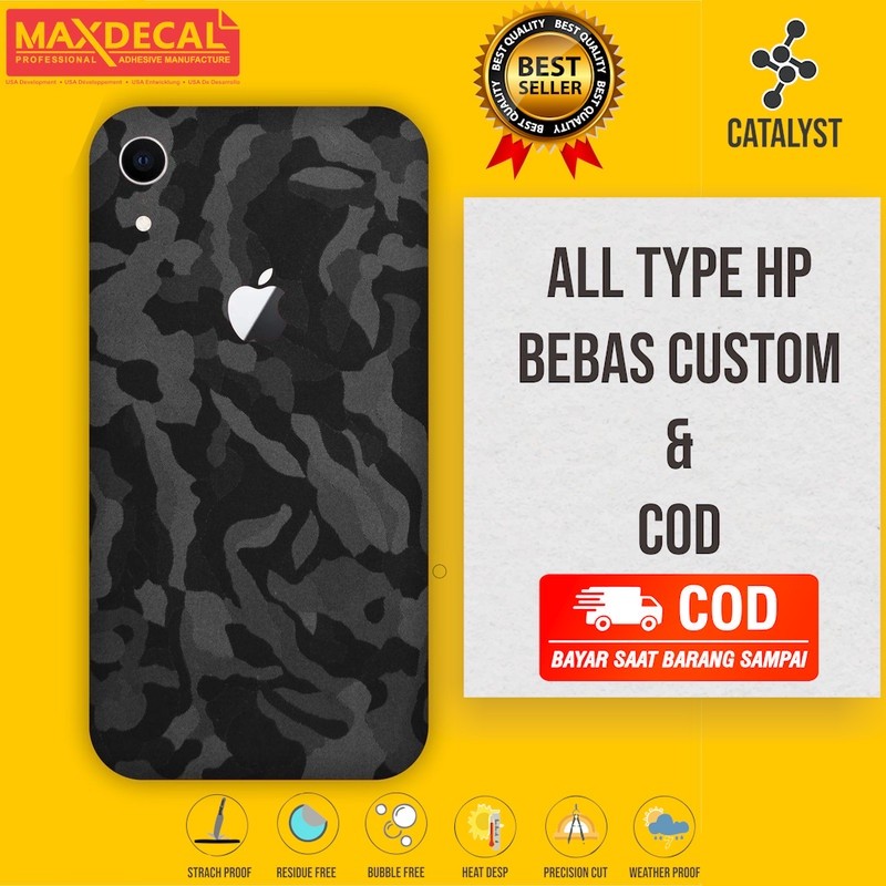 

Get2pcs Iphone Xr Garskin Casing Motif Dan Bisa Custom Bayar Ditempat