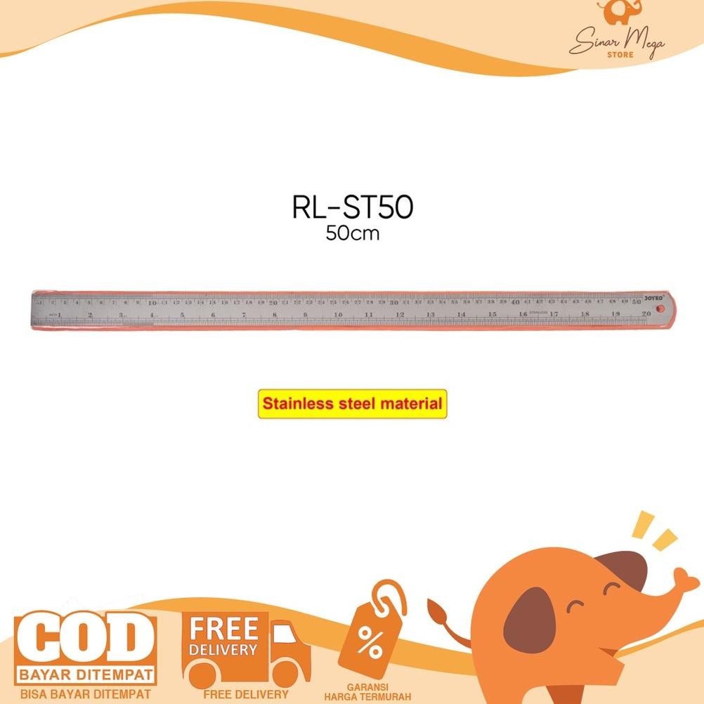 

He13 PK32 Joyko Penggaris Besi 50 CM Termurah Sale
