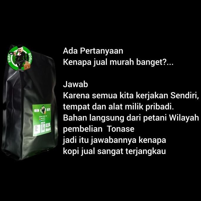 

ready stock Kopi Arabika IJEN Premium Grade1 Semi Wash 1 Kg Roastbean,Biji,Bubuk, Giling.