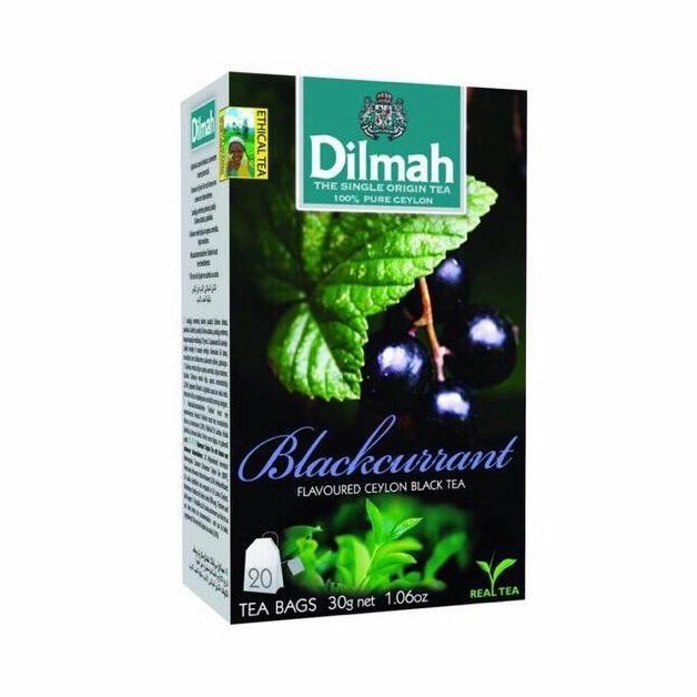 

ready stock Teh Dilmah No Envelope 20 sachet Blackcurrant