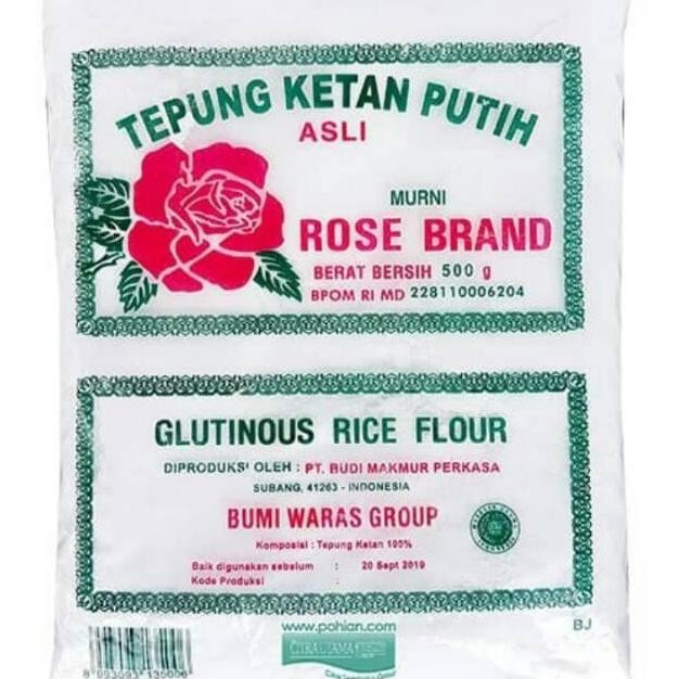 

Terlaris Tepung Beras Ketan Rose Brand