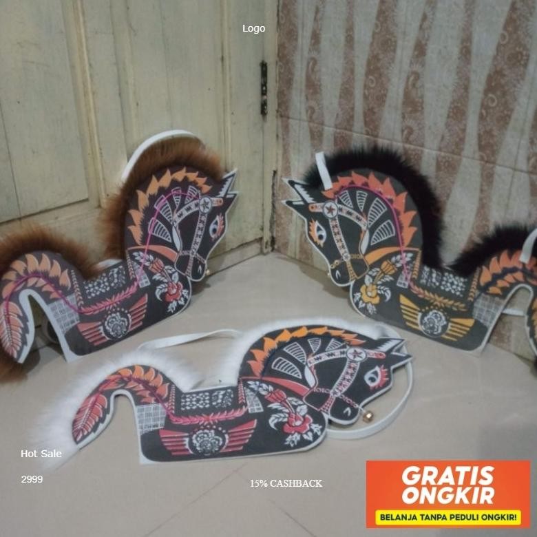 ( Isi 10 ) Kuda Lumping Spon/Kuda Lumping Anak Terlaris/Kuda Jaranan Anak Harga Grosir