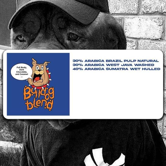 

ready stock Biji Kopi Arabika Espresso Blend - Bulldog Blend 500 gr - 100% Arabika