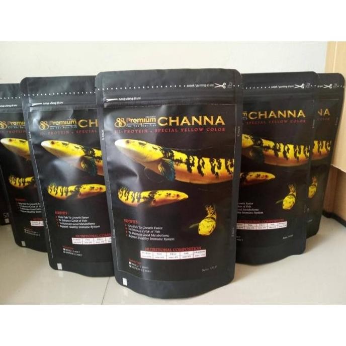Terlaris Pelet Ikan 88 Premium Yellow Channa / Fish Food Original