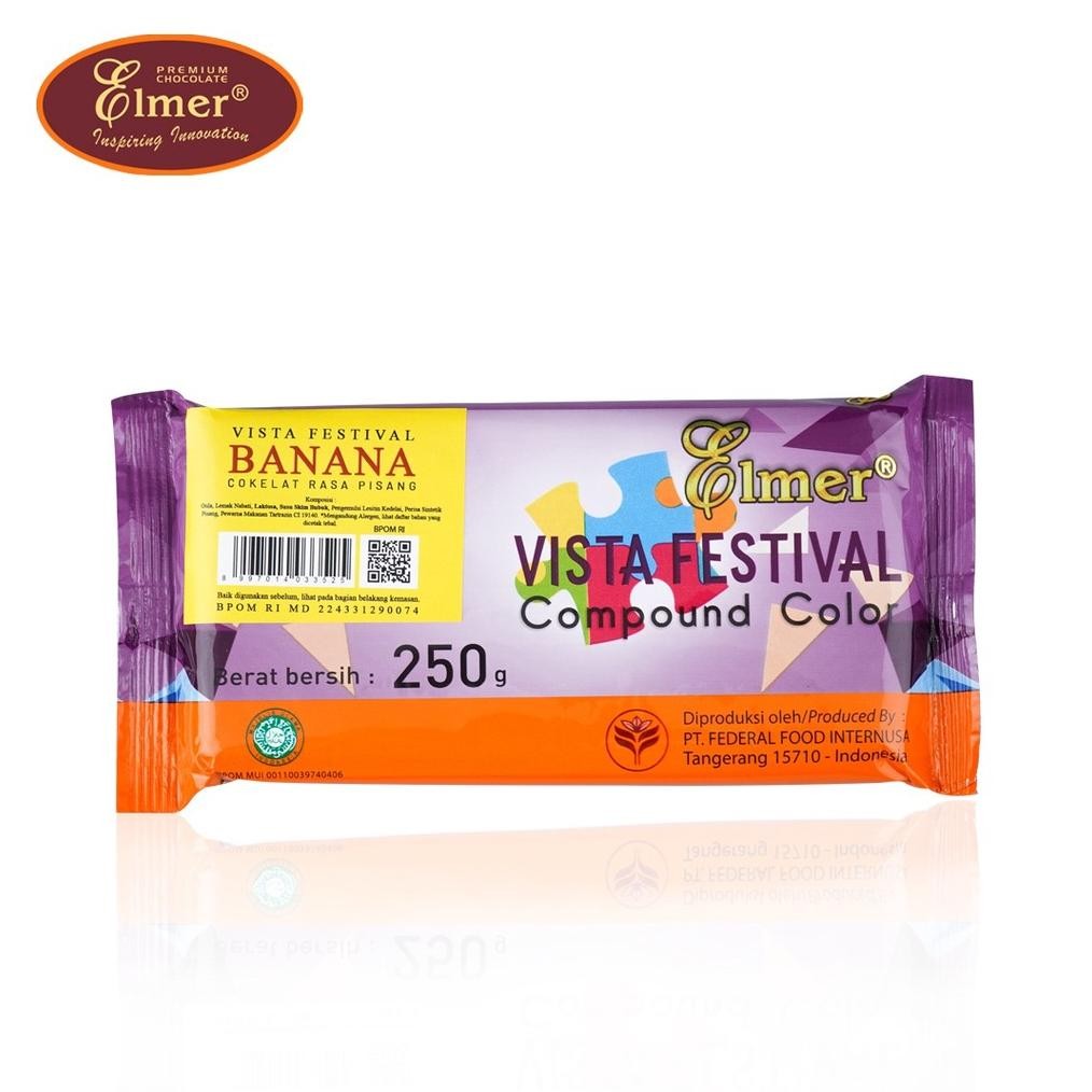 

Elmer Coklat Batang Vista Festival Compound 250gr