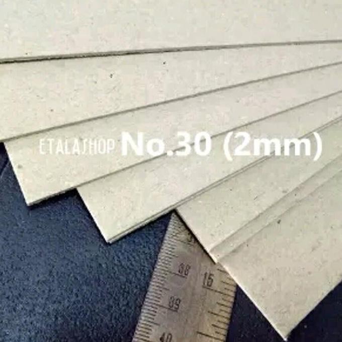Terlaris A3 No 30 2Mm Karton Board Padi Box Dus Jilid Hardcover Kuning Tebal